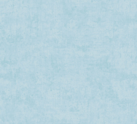 AS Creation Lilly en Luis Behang 77178-9 Uni Structuur/Blauw