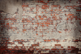 Dimex/Wall Murals 2023 Fotobehang MS-5-2653 Old Brick Wall/Bakstenen/Verweerd