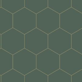 Esta Home Art Deco Behang 156-139228 Hexagon/Honingraat