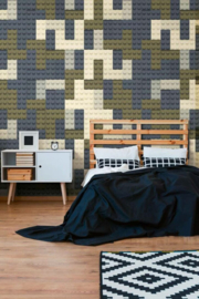 AS Creation Lilly en Luis Fotobehang 770651 Lego stenen/Building Blocks