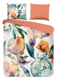 Muller Textiles Dekbedovertrek 32035 Bernice/Hip/Bloemen/Vogels/Lits-jumeaux