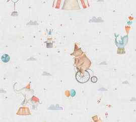 AS Creation Lilly en Luis Behang 77148-1 Circus/Dieren
