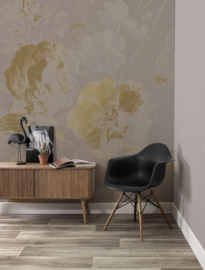 Dutch Wallcoverings Gold Collection Fotobehang MW-044 Golden Age Flowers/Bloemen