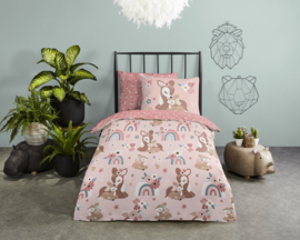 Muller Textiles Dekbedovertrek 32064 Bibi/Bambi/Kids/1 persoons