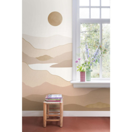 Esta Home Fotobehang 159471 Woestijn Landschap Licht Bruin