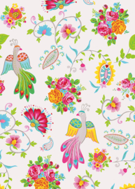 Behangexpresse Happy Living Fotobehang TD4058 Pajarito Creme