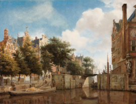 Painted Memories 2 Fotobehang 8048 Amsterdamse Herengracht