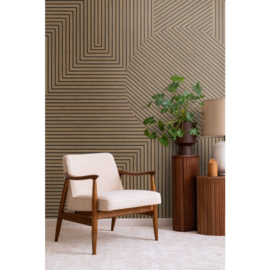 Origin 3D Reflections Fotobehang 357314 3D Wood/Hout