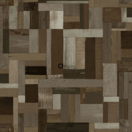 Origin Matieres Wood Behang 348-337221 Hout/Sloophout