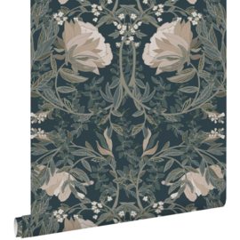 Esta Home Vintage Flowers Behang 139421 Bloemen/Art Nouveau Stijl