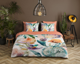 Muller Textiles Dekbedovertrek 32035 Bernice/Hip/Bloemen/Vogels/1 persoons
