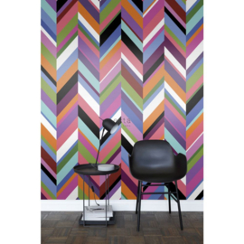 Esta Home XL2 Wallpapers Fotobehang 158912 Colorful Herringbone/Chevron