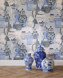 Eijffinger Magnifique Behang 351212 Fantasie/Porselein/Aardewerk