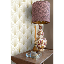 Esta Home Bloom Behang 139456 Art Deco Motief/Wit/Goud