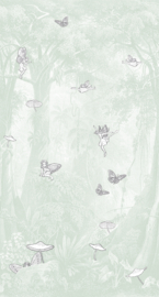 Behangexpresse Olive & Noah Fotobehang INK7814 Fairytale Forest Mint