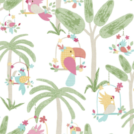 Noordwand Mondo Baby Behang 13003 Natural Essence/Tropical