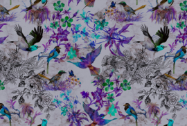 AS Creation Living Walls by Patel Fotobehang DD110182 Funky Birds2