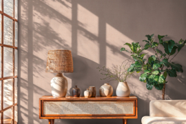 AS Creation Cuba 2 Behang 79165-7 Uni/Relief structuur/Zalm Roze