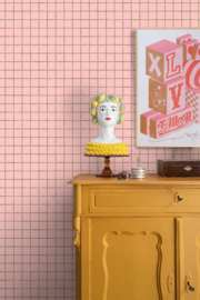 Color Pop Esta Home Behang 131594 Ruit/Blok Motief/Gratis Lijm