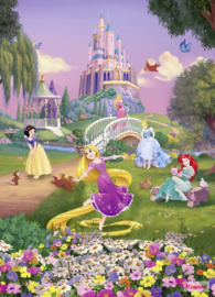Komar Disney Edition4 Fotobehang 4-4026 Disney Princess Sunset/Kasteel