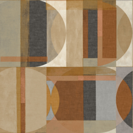 Dutch Wallcoverings Arcadia Behang A64902 Sojo/Grafisch/Cirkels