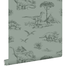 Esta Home To The Moon And Back Behang 139358 Dinosaurussen