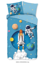 Muller Textiles Dekbedovertrek 30406 Astronaut/Raket/Space