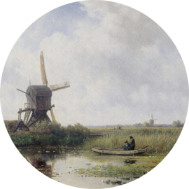 Painted Memories 2 Fotobehang Circle 8044C Dutch Landscape