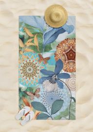 Muller Textiles Strandlaken 32014 Zephir/Hip/Mandala/Bladeren