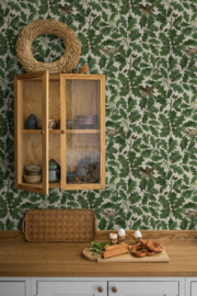 Boras Tapeter Icons Behang 2049 In the Oak/Eikenblad/Vogels