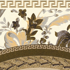 AS Creation Versace 5 Behang 38705-6 / 387056 Grieks Meander teken/Medusa kopje
