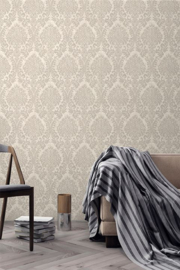 Dutch Wallcoverings Nomad Behang A50103 Chenille Weave Damask/Barok