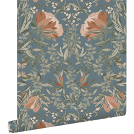 Esta Home Bloom Behang 139643 Vintage Bloemen in Art Nouveau Stijl