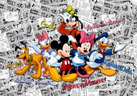 Dutch Wallcoverings Fotobehang. FTD 2225 Mickey