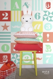 Esta Home XL Photowalls For Kids Fotobehang. 158702 Blokken/Cijfers