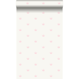 Origin Precious Behang 352-347702 Roze Kroontje/Landelijk