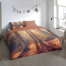 Muller Textiles Dekbedovertrek 30646 Natuur/Bomen/1 Persoons