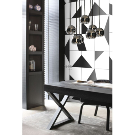 Esta Home Scandi Cool Fotobehang Black & White Tiles 158908 Tegel