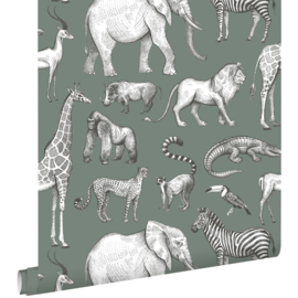 Esta Home To The Moon And Back Behang 139513 Jungle Dieren