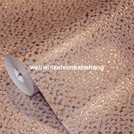 ArtHouse  Illusions 294200 Mineral Foil Roze Gold Behang-Atwalls