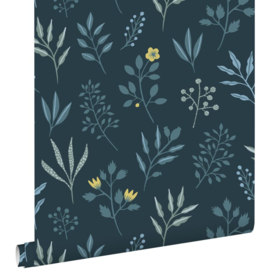 Esta Home Scandi Cool Behang 152-139082 Scandinavisch/Bladeren