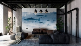 AS Creation Walls By Patel 2 Fotobehang DD113477 Into The Blue 1 /Vissen