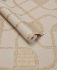 Eijffinger Calm Crafted Behang 363263 Geometrisch/Modern/Gratis lijm en verzending