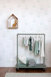 Origin Hide & Seek Behang 347489 Origami/Konijn
