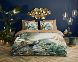 Muller Textiles Dekbedovertrek 32077 Dana/Descanso/Pauw/Bloemen-1 persoons