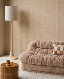 Eijffinger Calm Crafted Behang 363253 Structuren/Geometrisch/Gratis Lijm en verzending