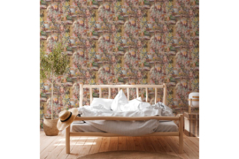 AS Creation Dream Flowery Behang 38173-4 / 381734 Oosters Tafereel/Olifant