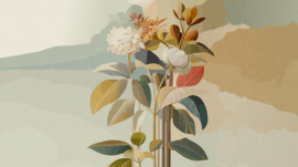 Nature Refined Select.D Fotobehang TD4312 Amara Sahara Green/Bloemen