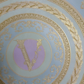 AS Creation Versace 5 Behang 38705-2 / 387052 Grieks Meander teken/Medusa