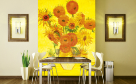 Dimex Fotobehang Sunflowers- Vincent van Gogh MS-3-0252 Zonnebloemen/Schilderij/Kunst/Bloemen